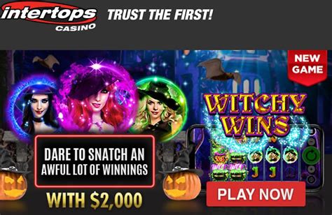 Use Intertops Casino Special Bonus Codes on Slots in October 